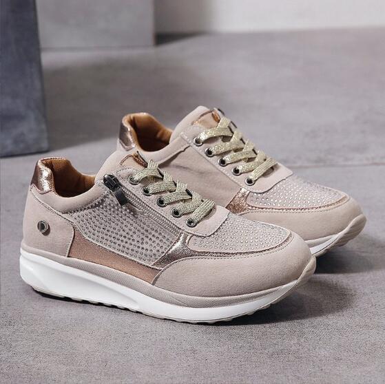 Dames Sneakers Comfortabele Stijlvolle Wandelschoenen voor Dagelijks Gebruik