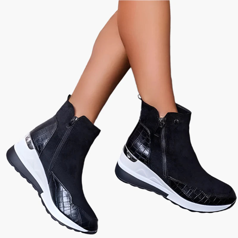 Dames Orthopedische Winter Sneakers Enkellaarsjes – Comfortabel & Modieus Voor Wandelen