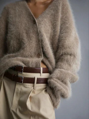Dames Luxe Oversized Cardigan – Stijlvolle Comfortabele Trui voor Dagelijks Gebruik