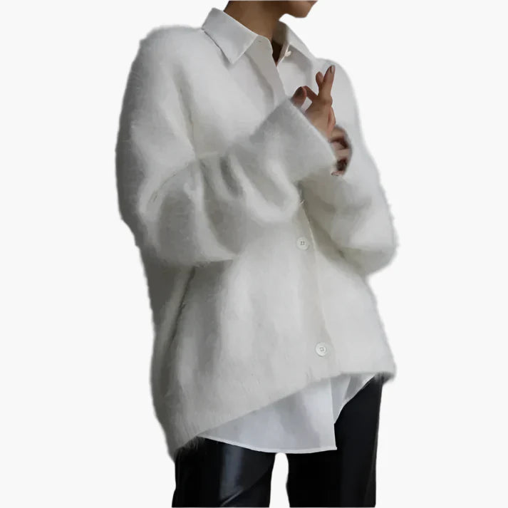 Dames Luxe Oversized Cardigan – Stijlvolle Comfortabele Trui voor Dagelijks Gebruik