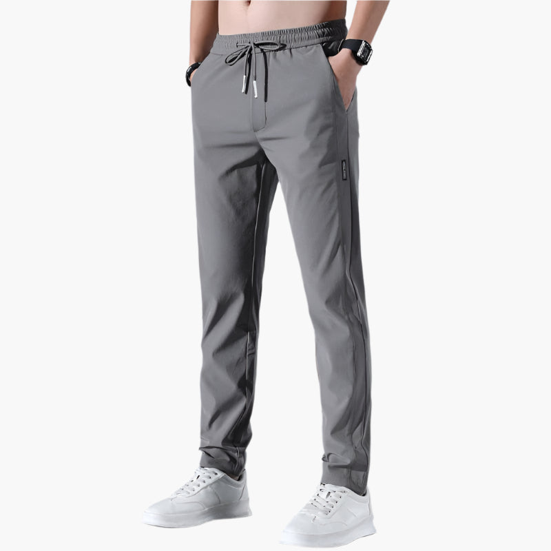 Heren Joggingbroek Slim Fit – Sportieve Casual Broek met Elastische Taille – Comfortabel en Ademend voor Dagelijks Gebruik