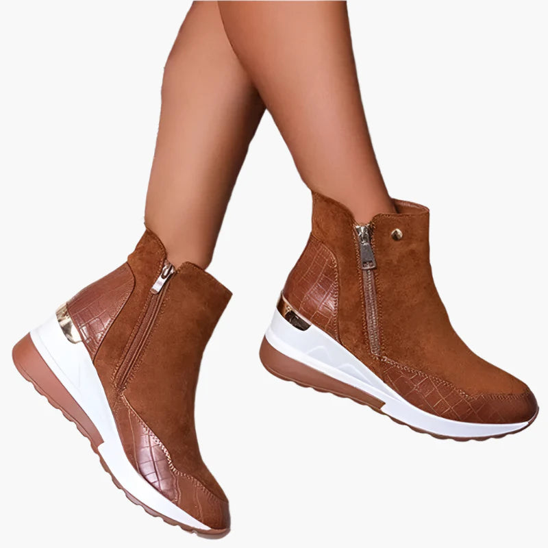 Dames Orthopedische Winter Sneakers Enkellaarsjes – Comfortabel & Modieus Voor Wandelen
