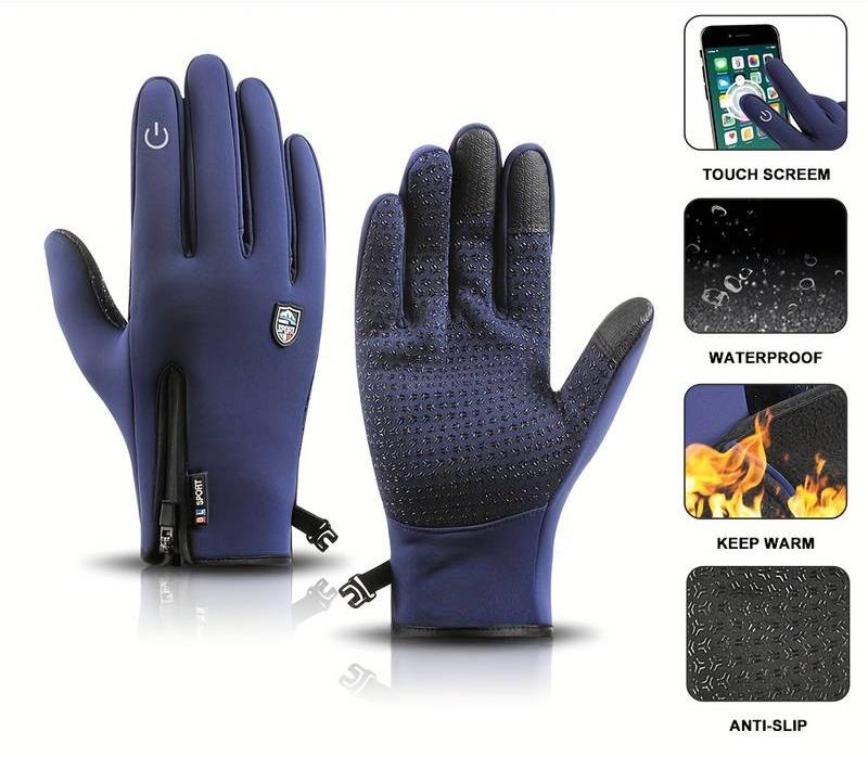 Unisex Winterhandschoenen voor Outdoor Sporten en Dagelijks Gebruik – Winddicht & Waterdicht, Premium Comfort
