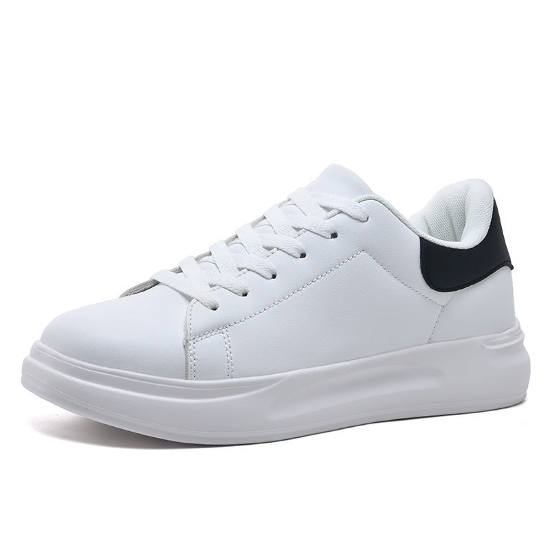 Norman – Grote Maat Witte Waterdichte Sneakers van Vegan Leer
