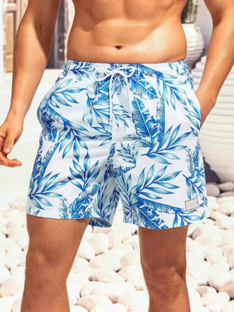 Heren Zwemshort met Streeppatroon – Comfortabele Strandshort voor Zomer en Vakantie