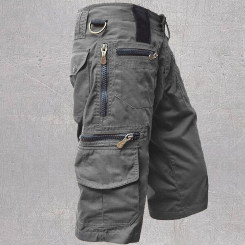 Heren Outdoor Cargo Korte Broek met Meerdere Zakken – Functioneel en Stoer voor Actieve Dagen