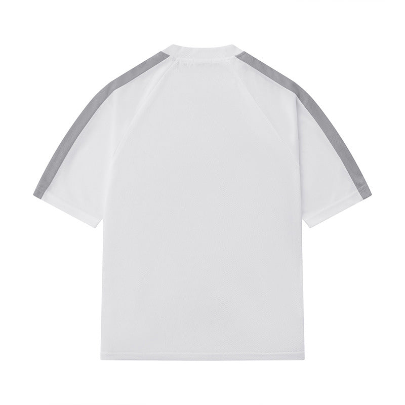 Heren Hip Hop Streetwear T-shirt met Gotisch Letterdesign voor Urban Lifestyle