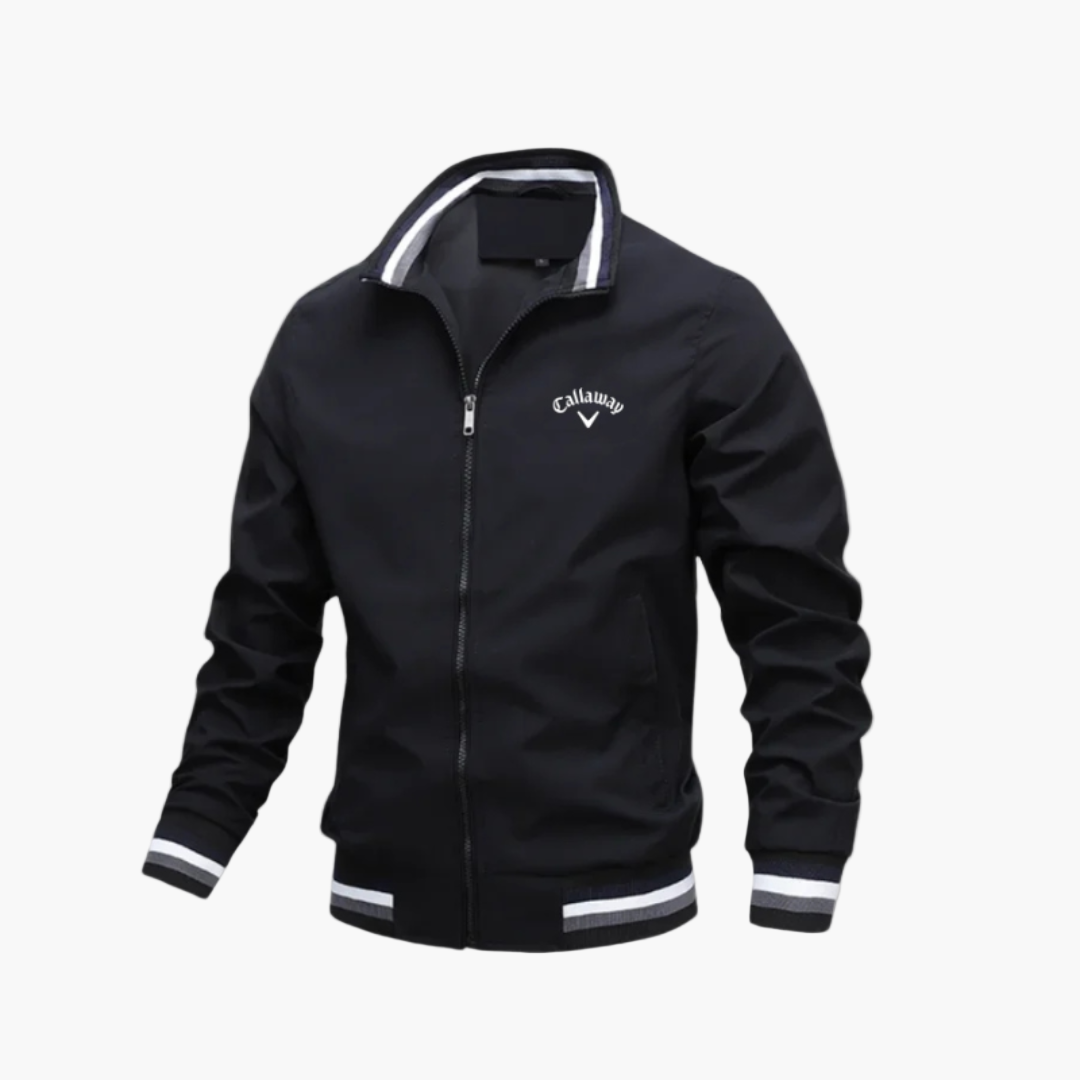 Heren Golfjack Windbreaker – Sportief Waterafstotend Jasje voor Golf, Reizen en Vrije Tijd