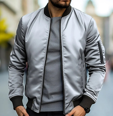 Doug – Moderne Heren Bomberjacke met Sportieve Look