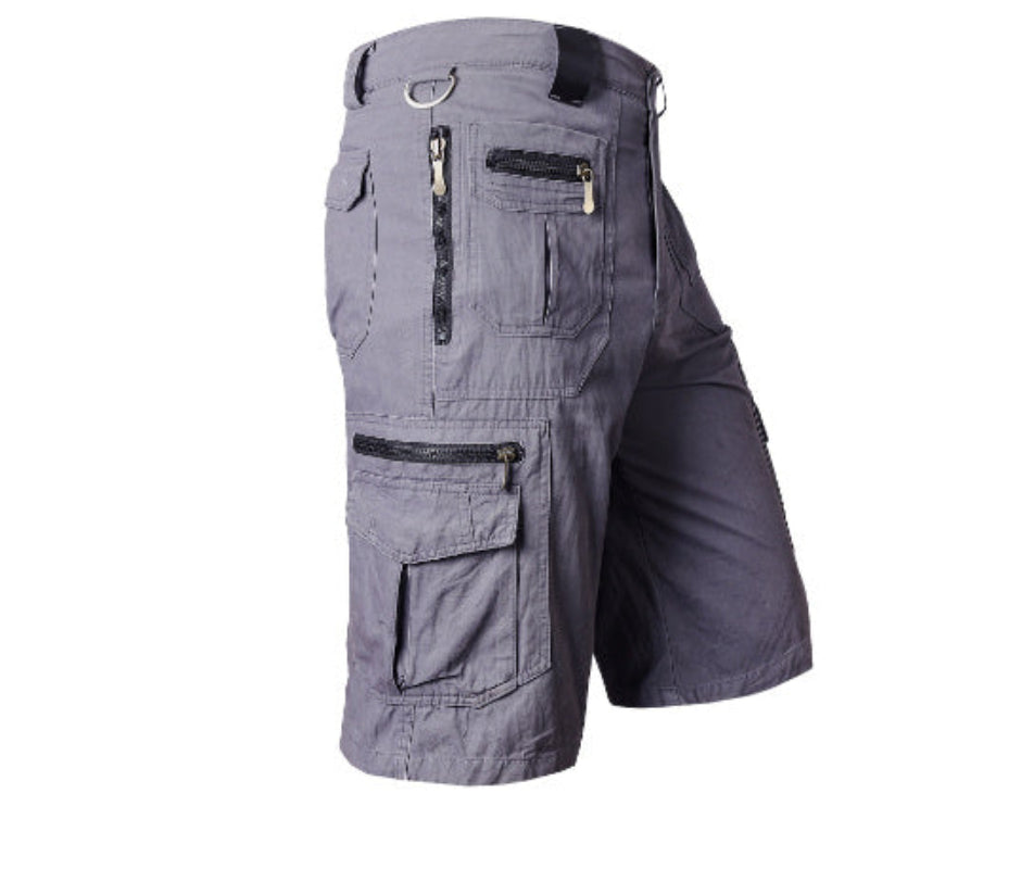 Heren Outdoor Cargo Korte Broek met Meerdere Zakken – Functioneel en Stoer voor Actieve Dagen