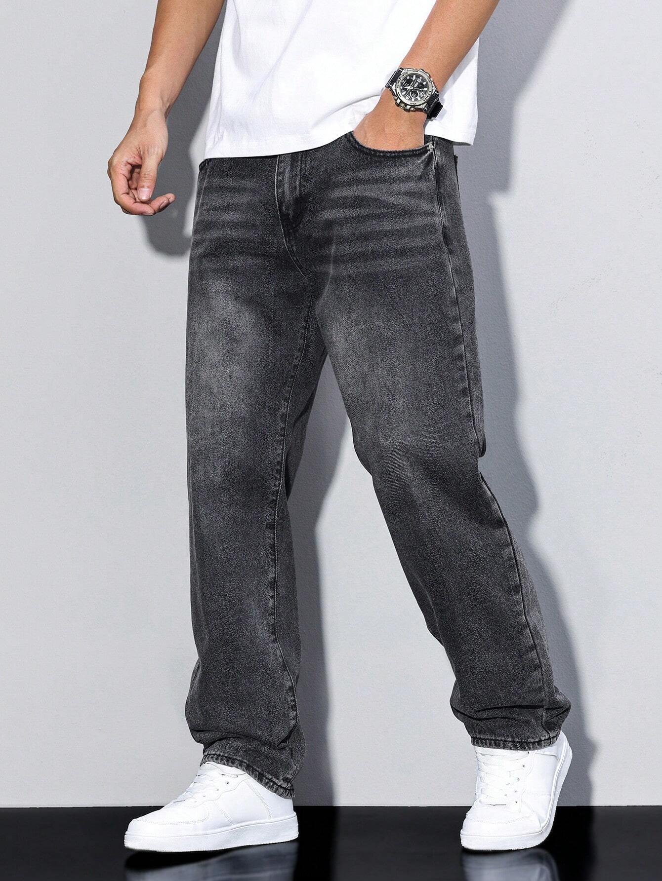 Heren Losse Casual Jeans Streetwear Comfortabele Spijkerbroek