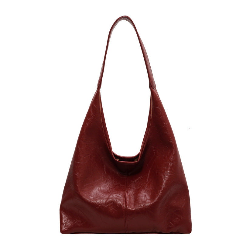 Anna – Vintage Designer Damestas met Grote Capaciteit voor Herfst en Winter
