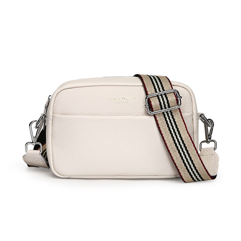 Dames crossbody schoudertas met brede band – Modieus en praktisch voor dagelijks gebruik