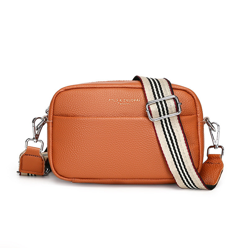 Dames crossbody schoudertas met brede band – Modieus en praktisch voor dagelijks gebruik