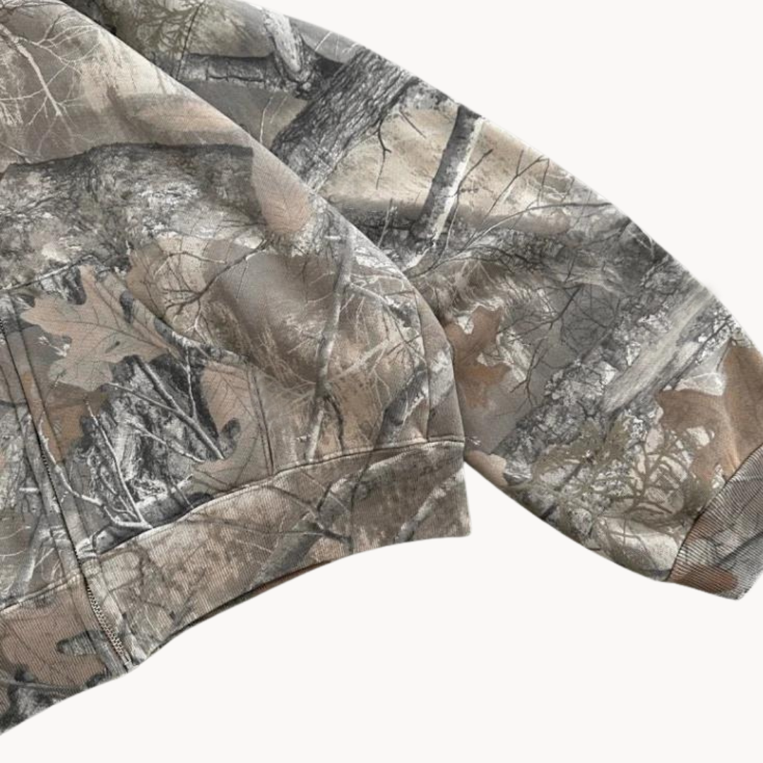 Unisex Oversized Camouflage Hoodie Streetwear | Comfortabele Vrijetijdstrui