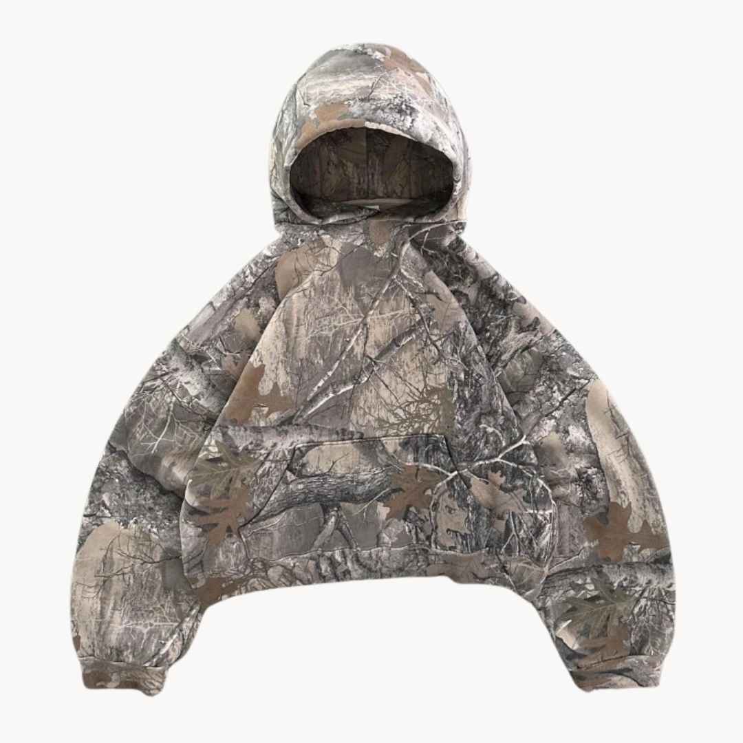 Unisex Oversized Camouflage Hoodie Streetwear | Comfortabele Vrijetijdstrui