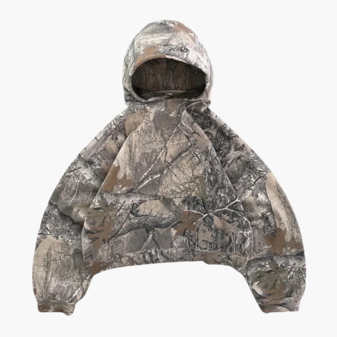 Unisex Oversized Camouflage Hoodie Streetwear | Comfortabele Vrijetijdstrui