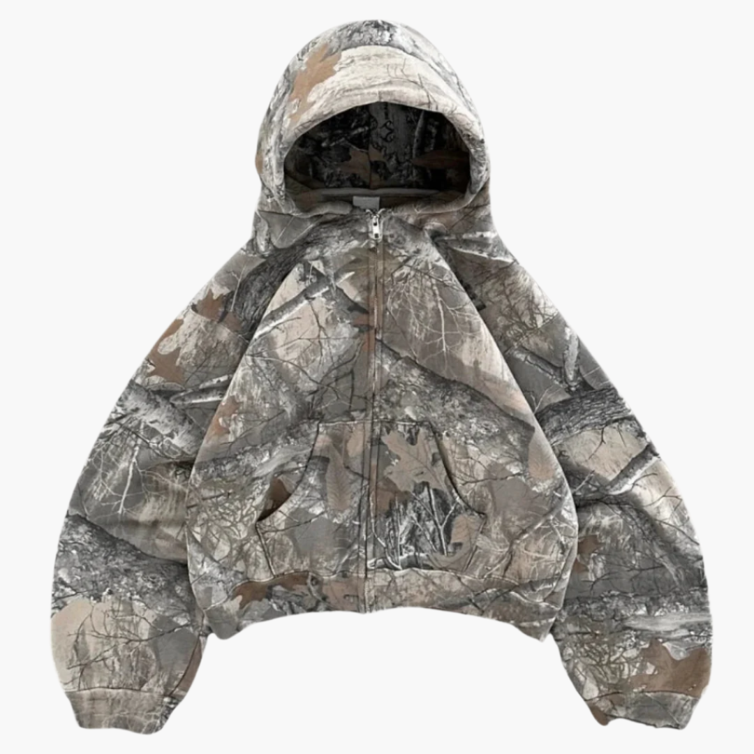 Unisex Oversized Camouflage Hoodie Streetwear | Comfortabele Vrijetijdstrui