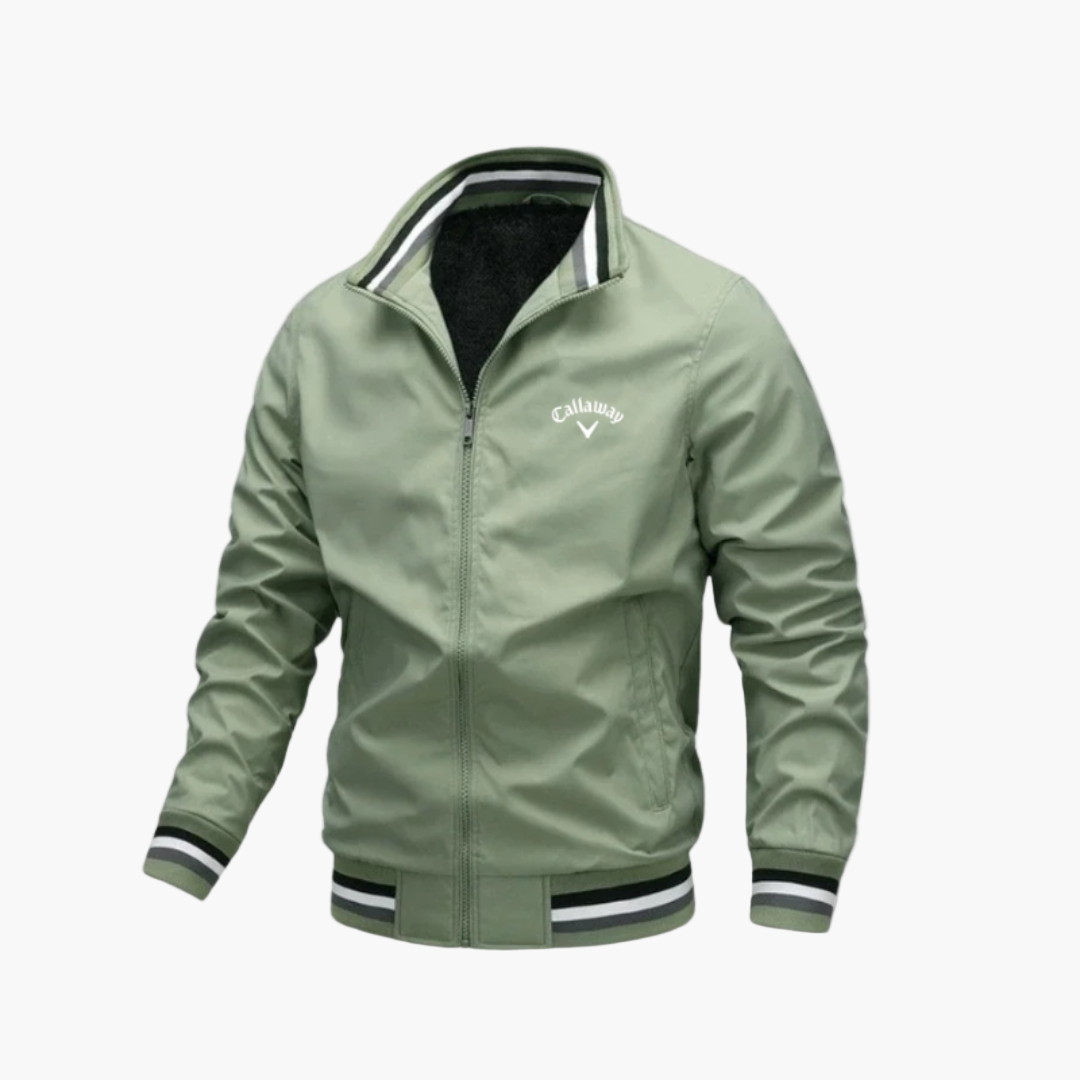 Heren Golfjack Windbreaker – Sportief Waterafstotend Jasje voor Golf, Reizen en Vrije Tijd