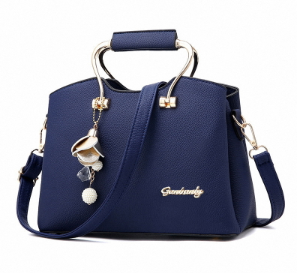 Dames Elegante Handtas met Schouderriem en Luxe Hanger