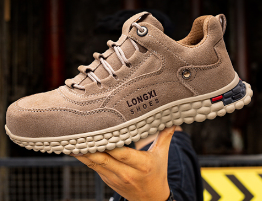 Heren Orthopedische Veiligheidssneakers voor Werk – Comfort & Bescherming – Sportieve Veiligheidsschoenen