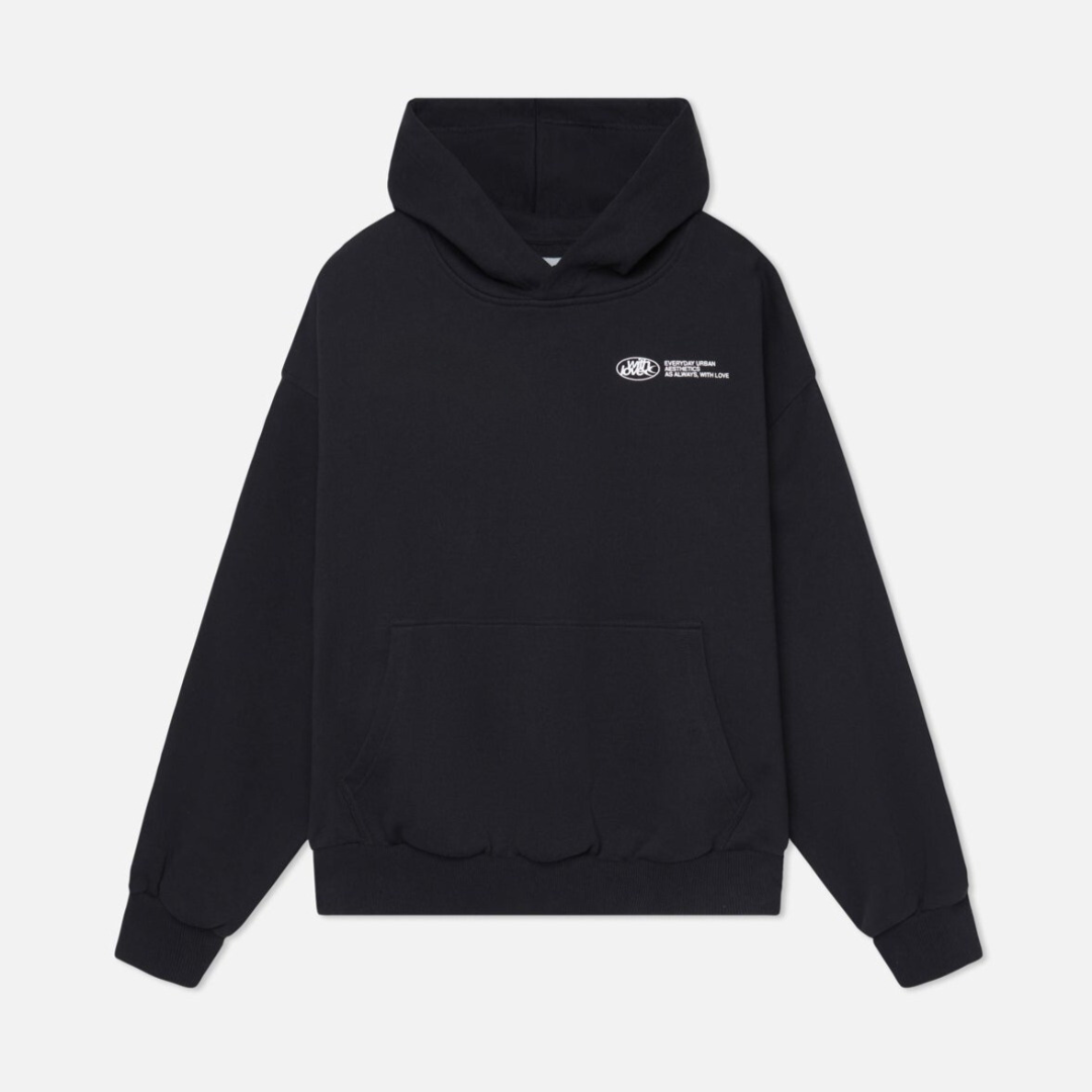 Dames Hoodie met Oversized Pasvorm en Statement Print