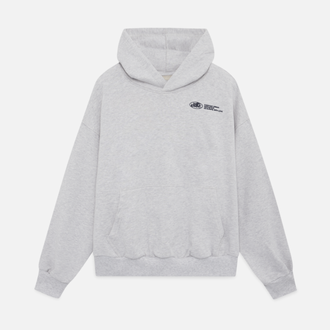 Dames Hoodie met Oversized Pasvorm en Statement Print