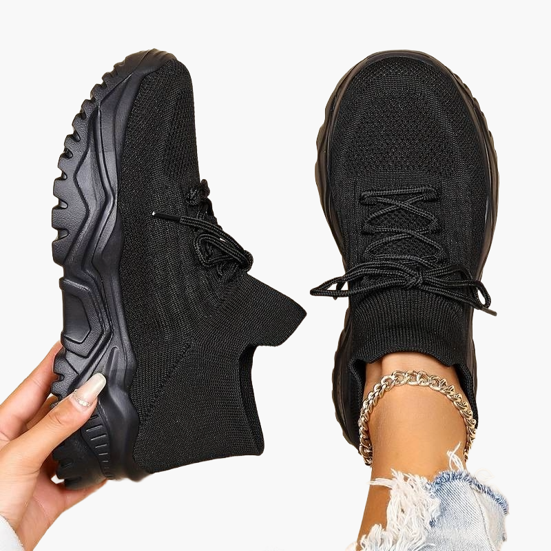 Dames Sneakers met Geavanceerde Orthopedische Zool en Schokdemping – Comfortabele Wandelschoenen voor Dagelijks Gebruik