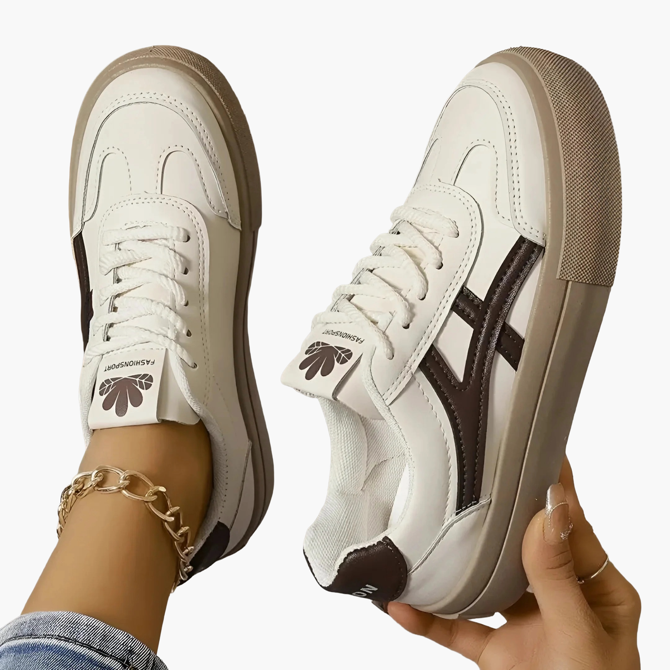 Dames Orthopedische Sneakers – Modieus en Comfortabel voor Elke Dag