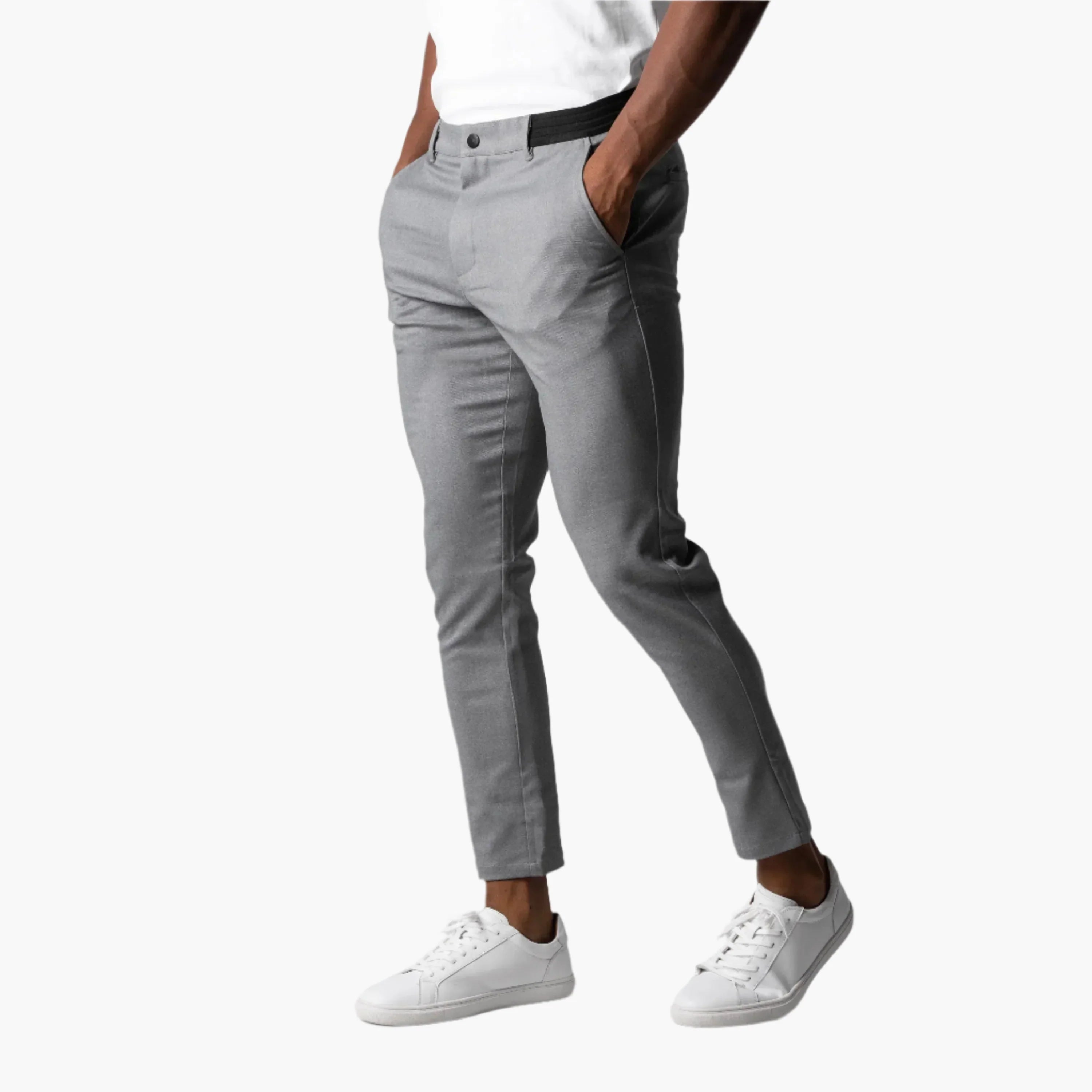 Heren Slim-Fit Chino Broek – Modern en Comfortabel voor Werk en Vrije Tijd