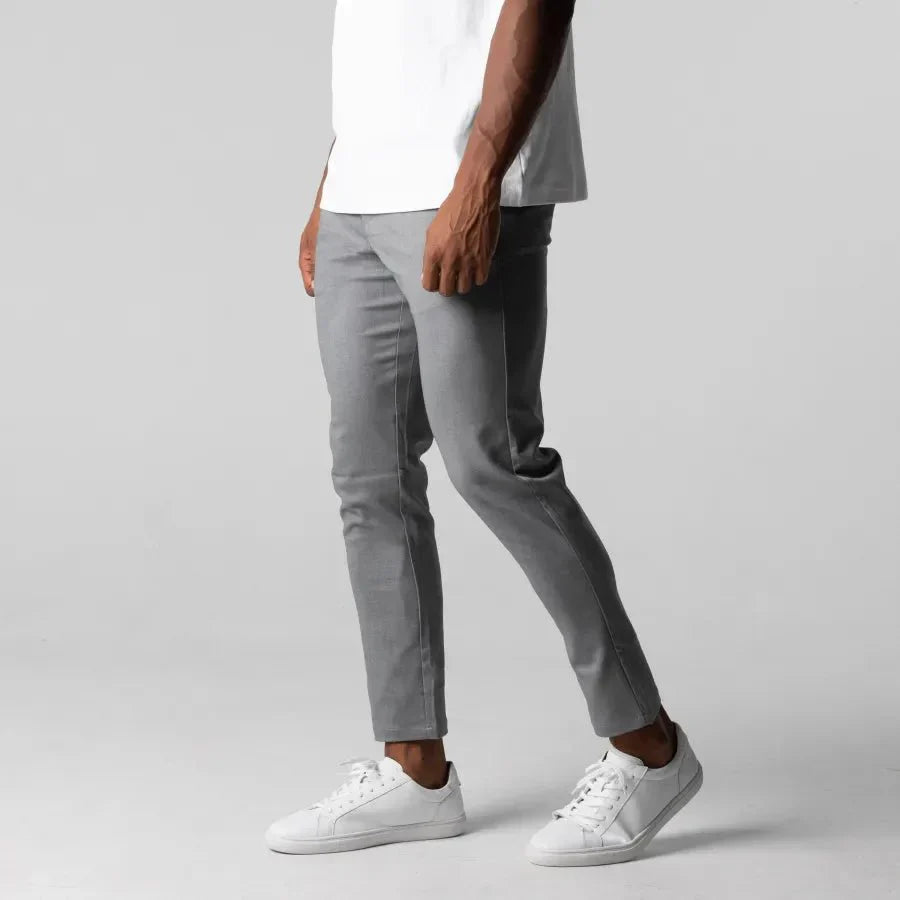 Heren Slim-Fit Chino Broek – Modern en Comfortabel voor Werk en Vrije Tijd