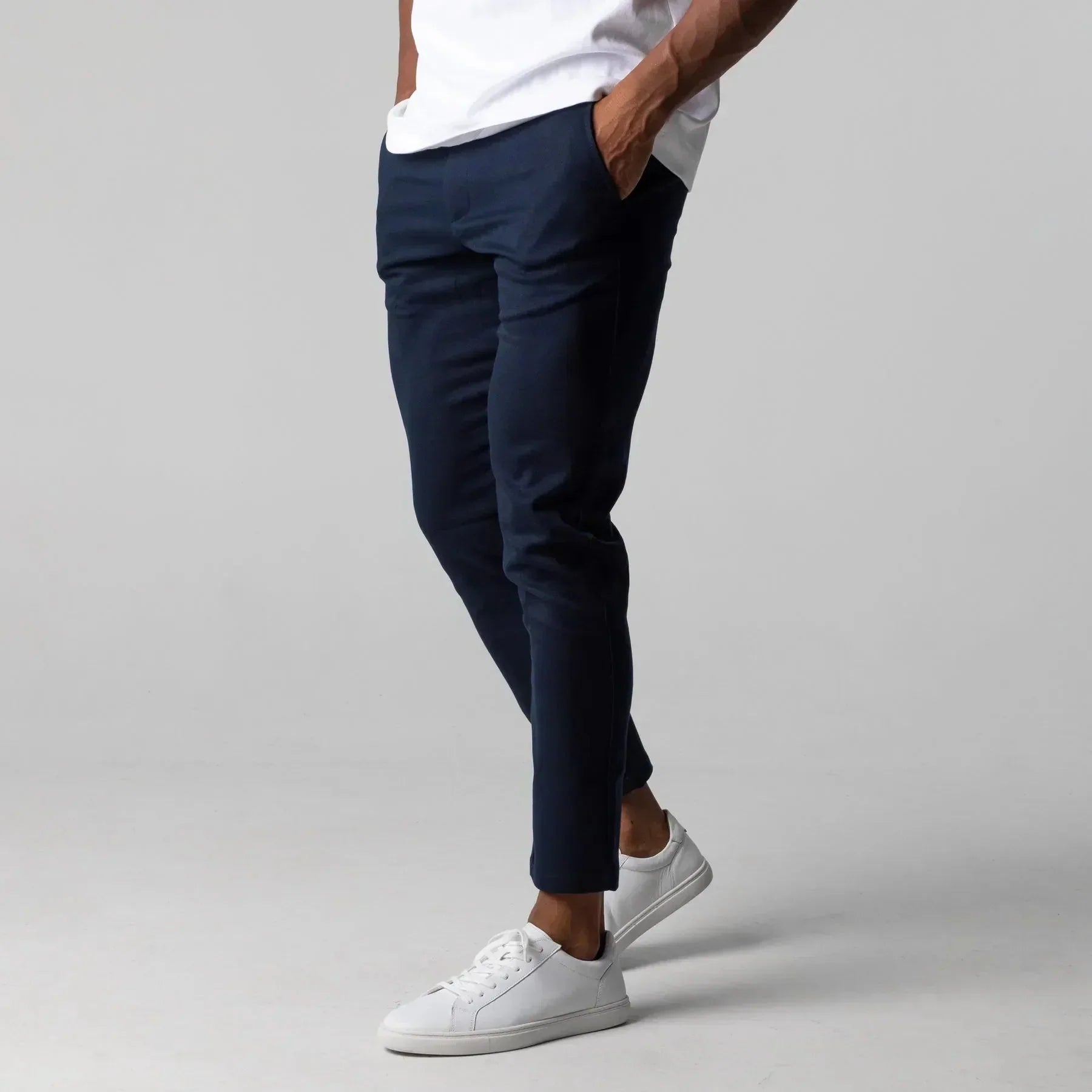 Heren Slim-Fit Chino Broek – Modern en Comfortabel voor Werk en Vrije Tijd