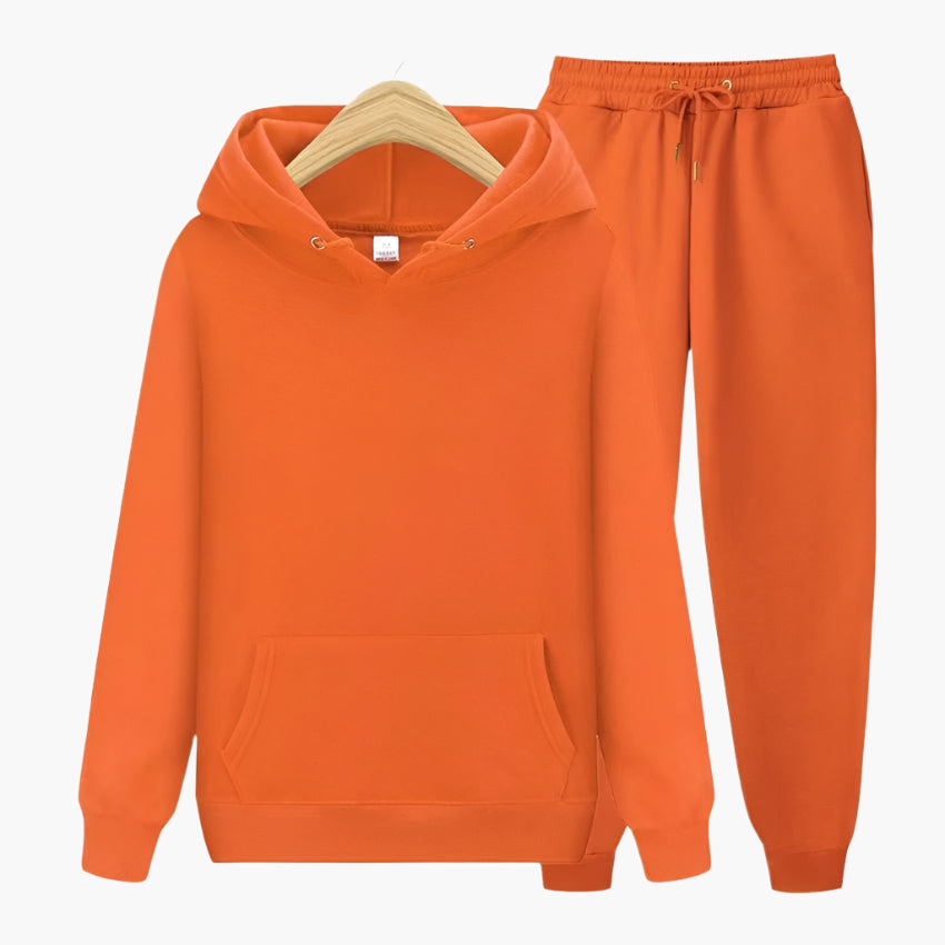 Heren Joggingpak Hoodie & Joggingbroek Set – Comfortabel Lounge & Sportief Casual