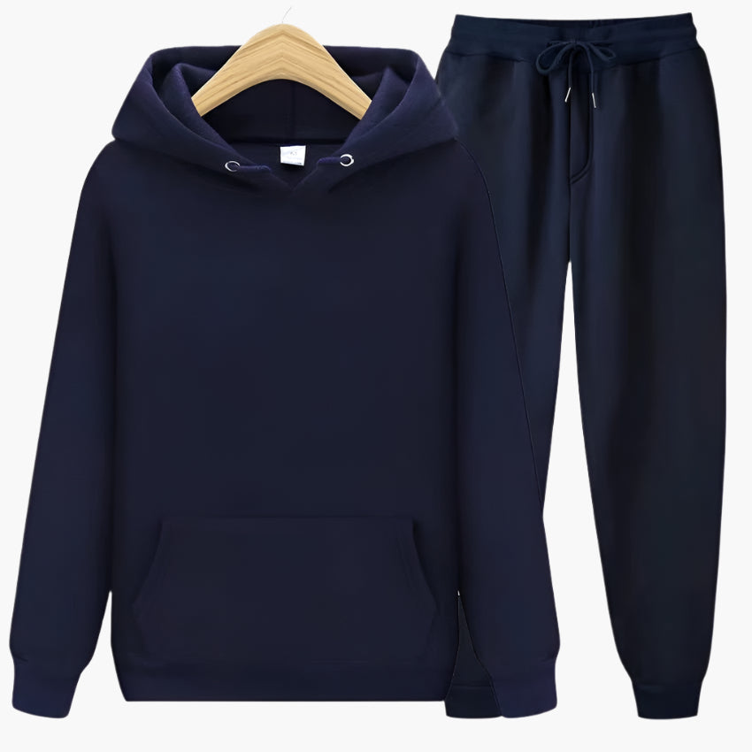 Heren Joggingpak Hoodie & Joggingbroek Set – Comfortabel Lounge & Sportief Casual