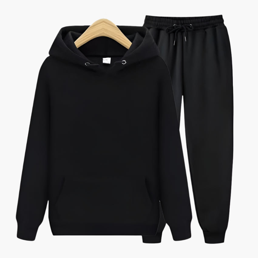Heren Joggingpak Hoodie & Joggingbroek Set – Comfortabel Lounge & Sportief Casual