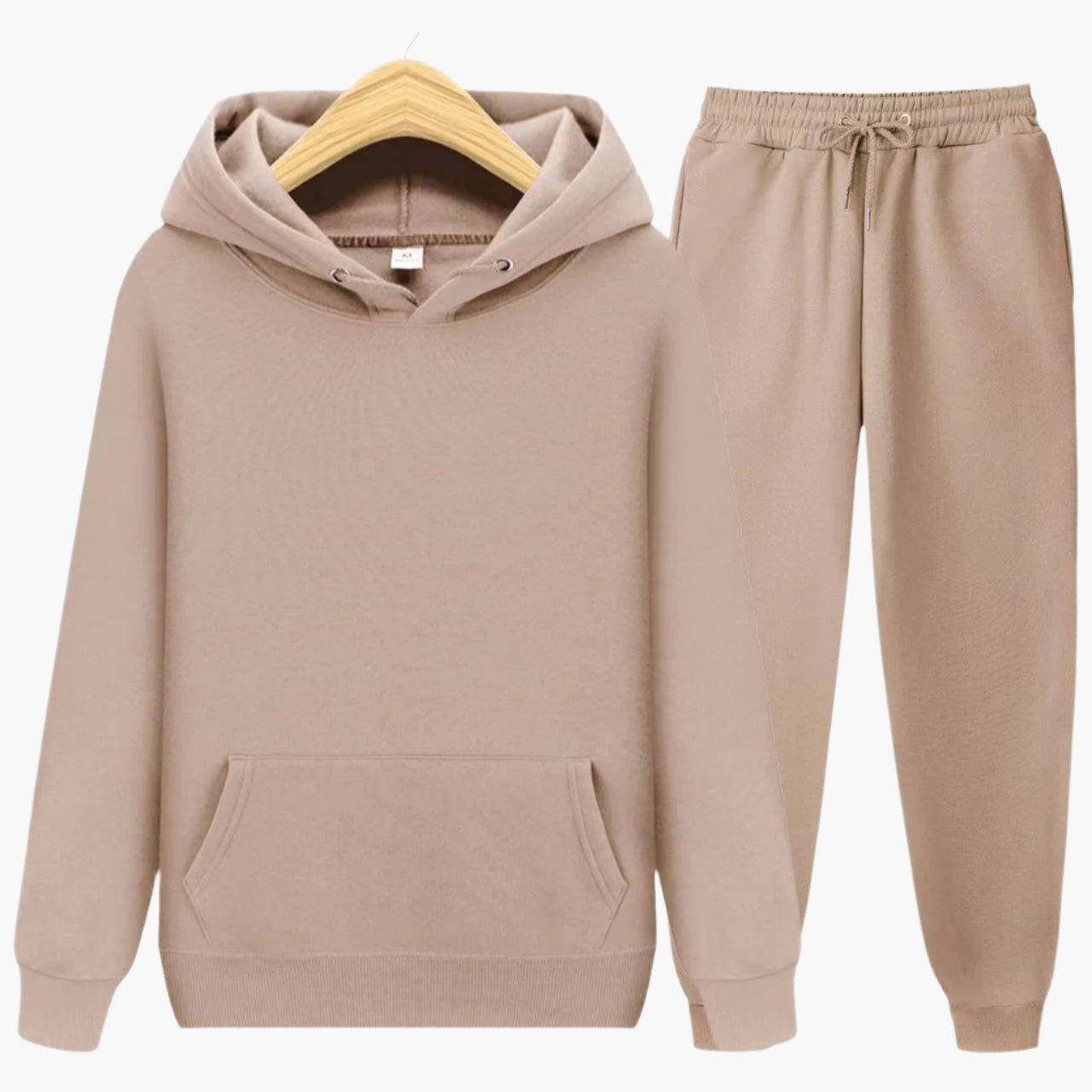 Heren Joggingpak Hoodie & Joggingbroek Set – Comfortabel Lounge & Sportief Casual