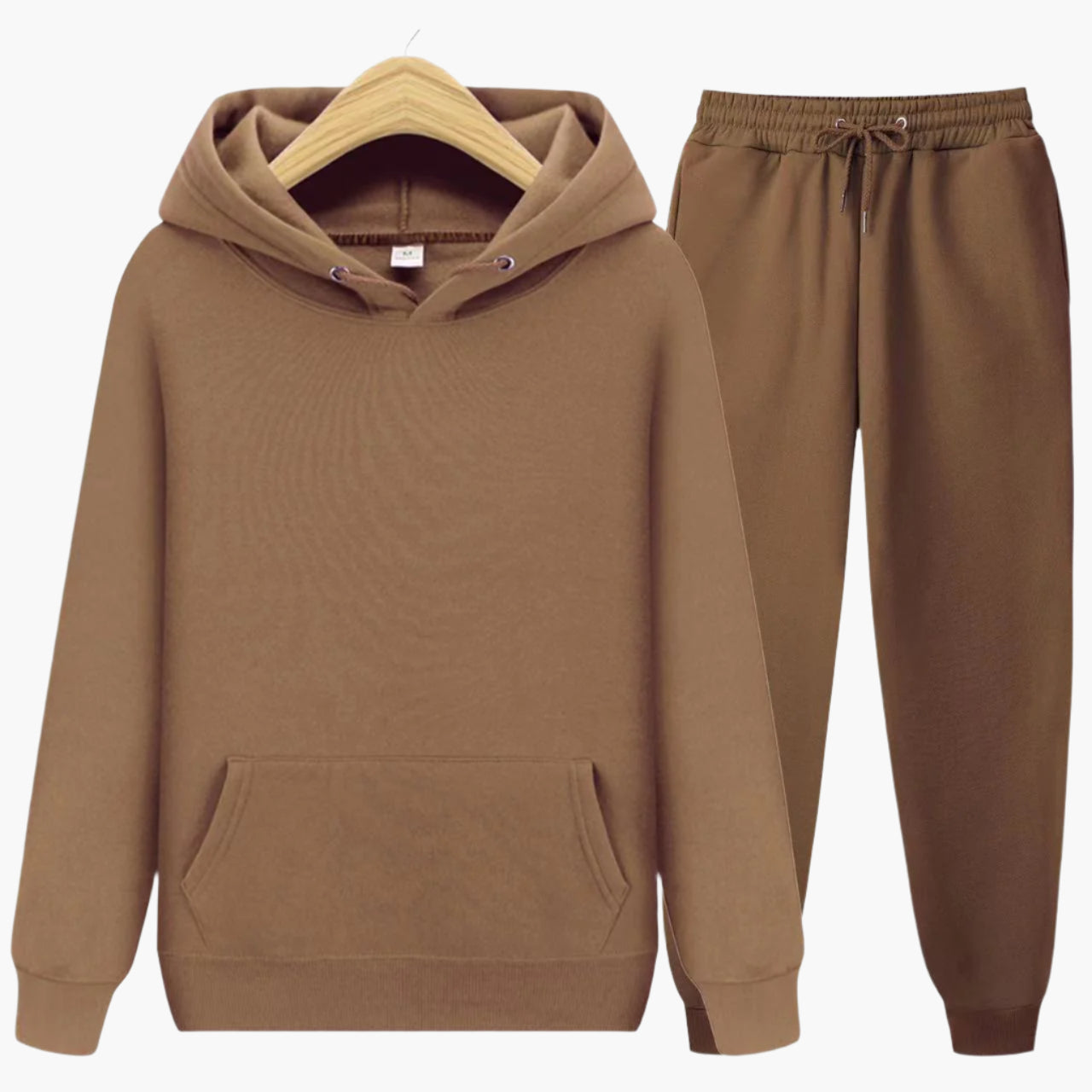Heren Joggingpak Hoodie & Joggingbroek Set – Comfortabel Lounge & Sportief Casual