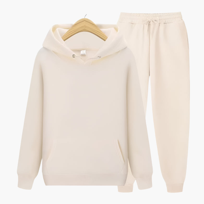 Heren Joggingpak Hoodie & Joggingbroek Set – Comfortabel Lounge & Sportief Casual