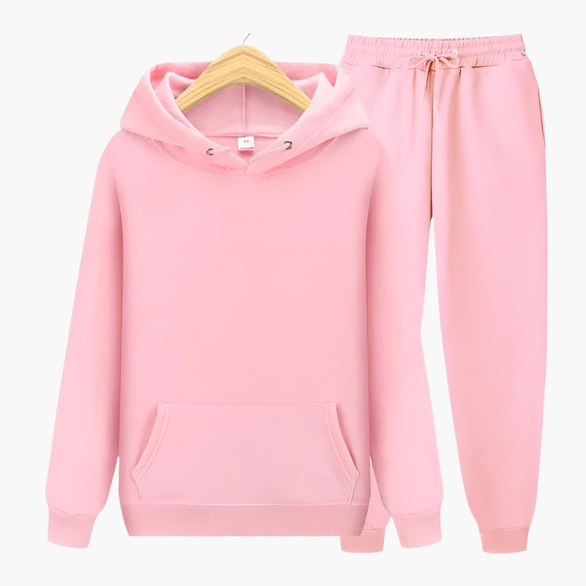 Heren Joggingpak Hoodie & Joggingbroek Set – Comfortabel Lounge & Sportief Casual