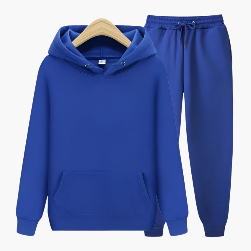 Heren Joggingpak Hoodie & Joggingbroek Set – Comfortabel Lounge & Sportief Casual