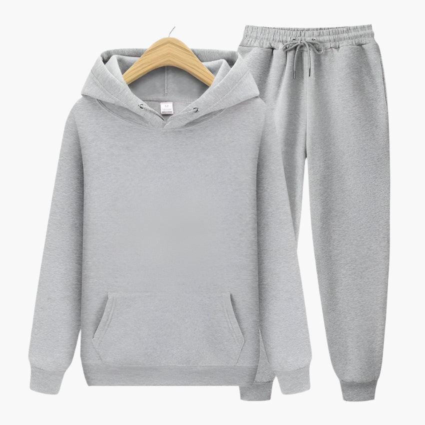 Heren Joggingpak Hoodie & Joggingbroek Set – Comfortabel Lounge & Sportief Casual