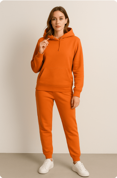 Heren Joggingpak Hoodie & Joggingbroek Set – Comfortabel Lounge & Sportief Casual