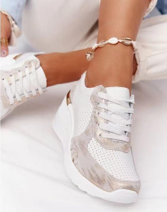 Dames Orthopedische Sneakers met Sleehak – Comfort & Stijl voor Dagelijks Gebruik