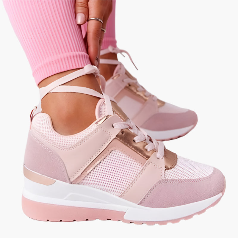 Dames Orthopedische Sneakers met Sleehak – Comfort & Stijl voor Dagelijks Gebruik