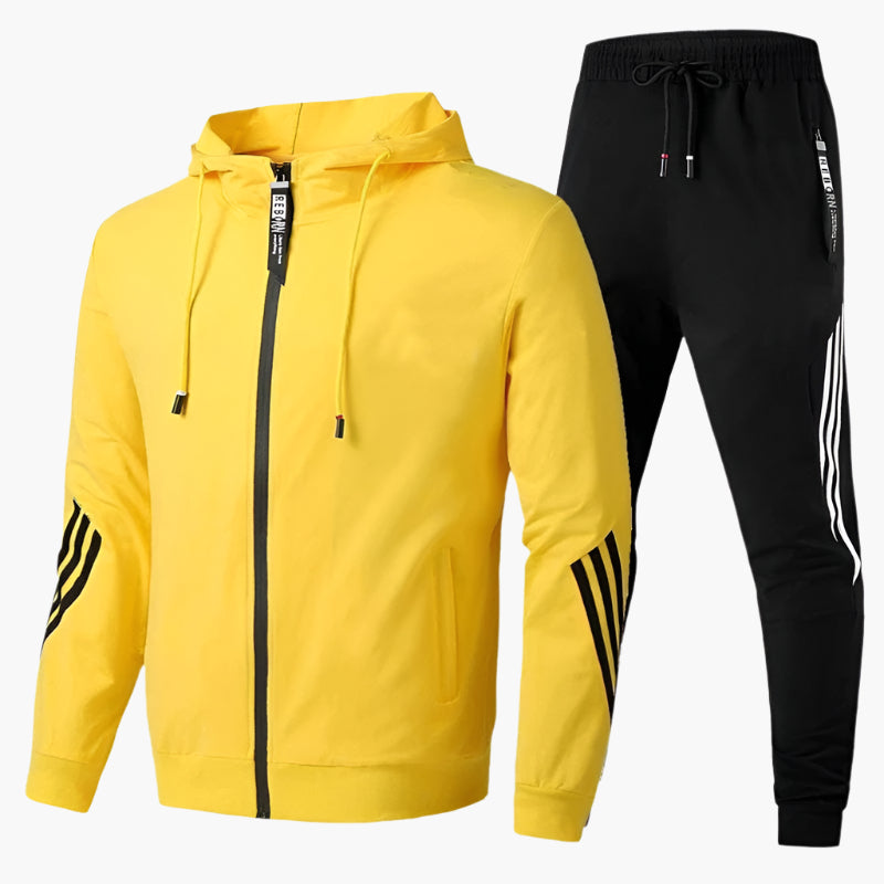 Heren Trainingspak Sportief Joggingpak Comfortabele Stijl voor Fitness en Vrije Tijd