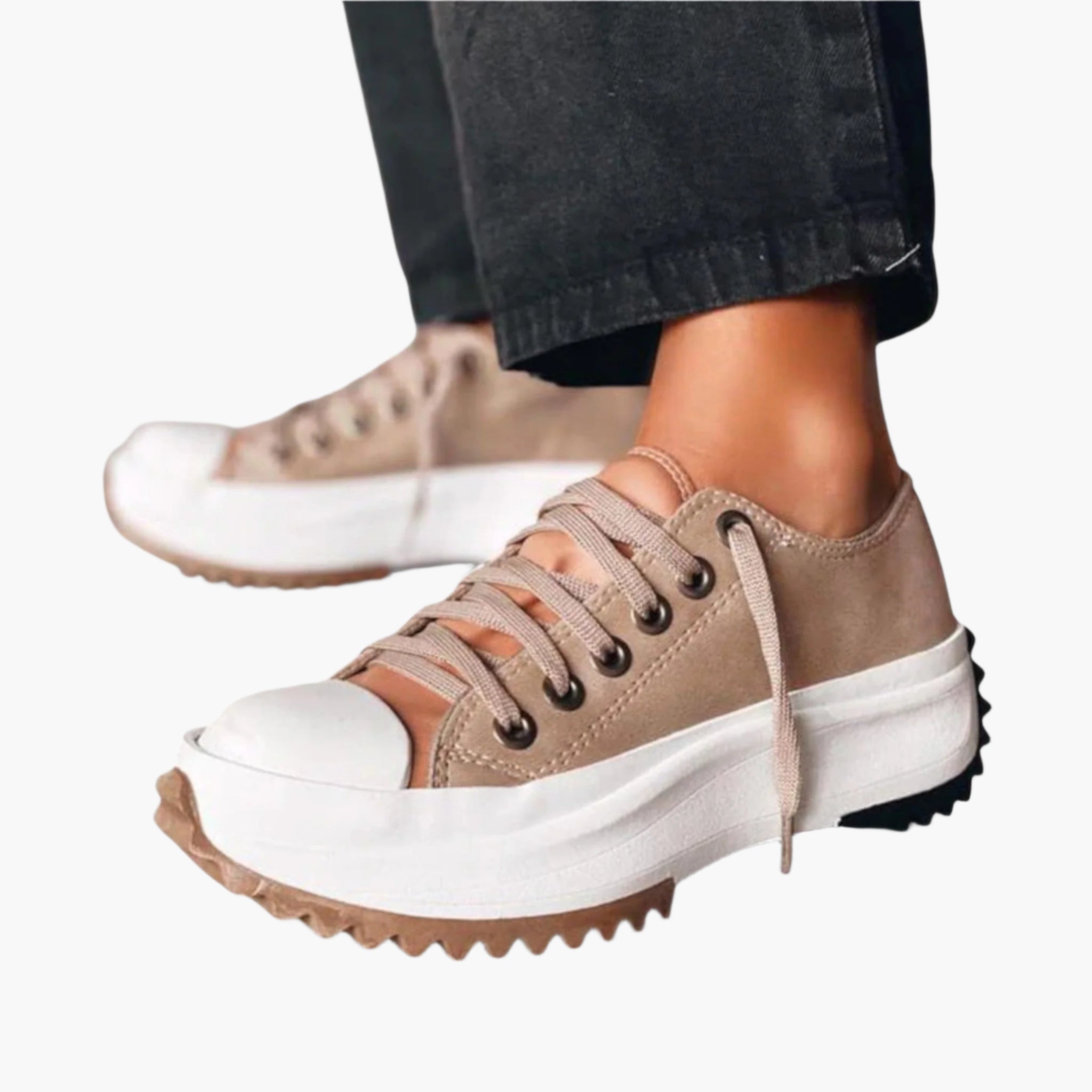 Dames Orthopedische Plateau Sneakers – Trendy Comfort en Ondersteuning voor Dagelijks Gebruik
