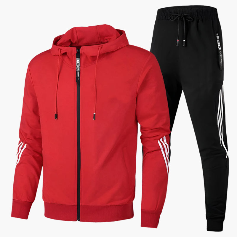 Heren Trainingspak Sportief Joggingpak Comfortabele Stijl voor Fitness en Vrije Tijd