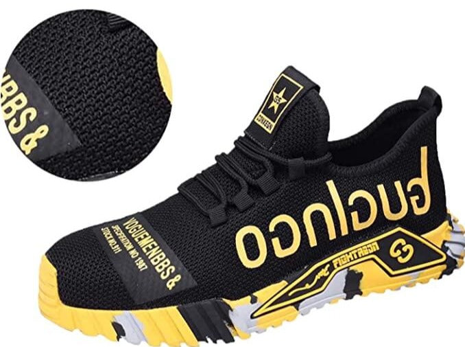 Heren Veiligheidsschoenen Sportieve Werkschoenen met Stalen Neus voor Bouw en Outdoor