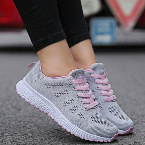 Dames Sneakers Casual Ademend Comfort Sportieve Vrijetijdsschoen